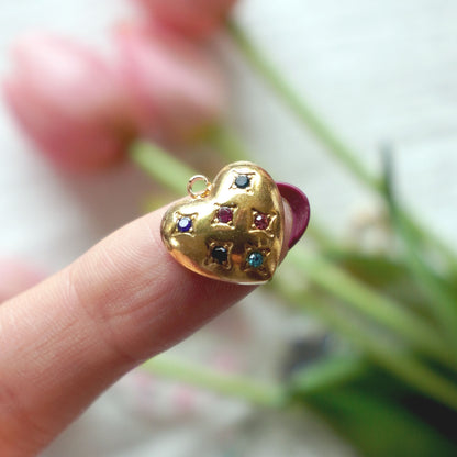 Gem Heart Gem | 18K Gold Plated