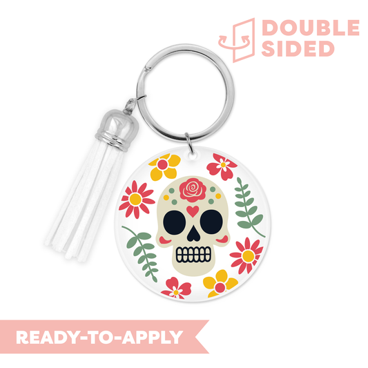 [ Double Sided ] Circle UV DTF Decal | Mystic Snake