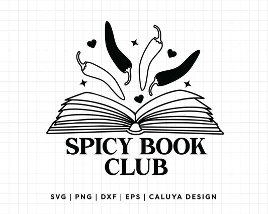 FREE Spicy Book Lover SVG | SMUT SVG