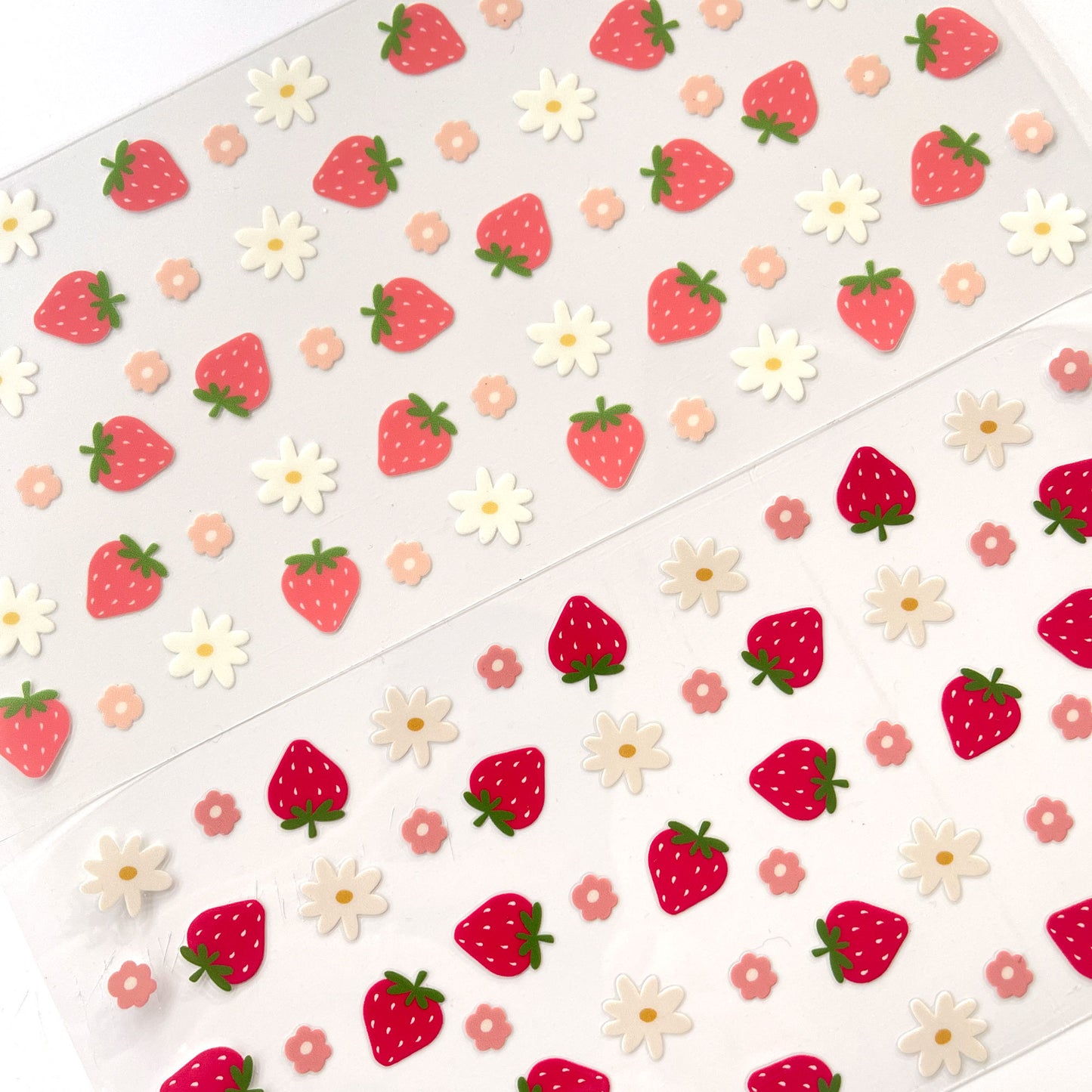OOPSIES UV DTF | Floral Strawberry Cup Wrap