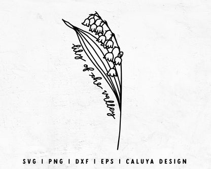 lily flower svg FREE MAY Birth Flower SVG