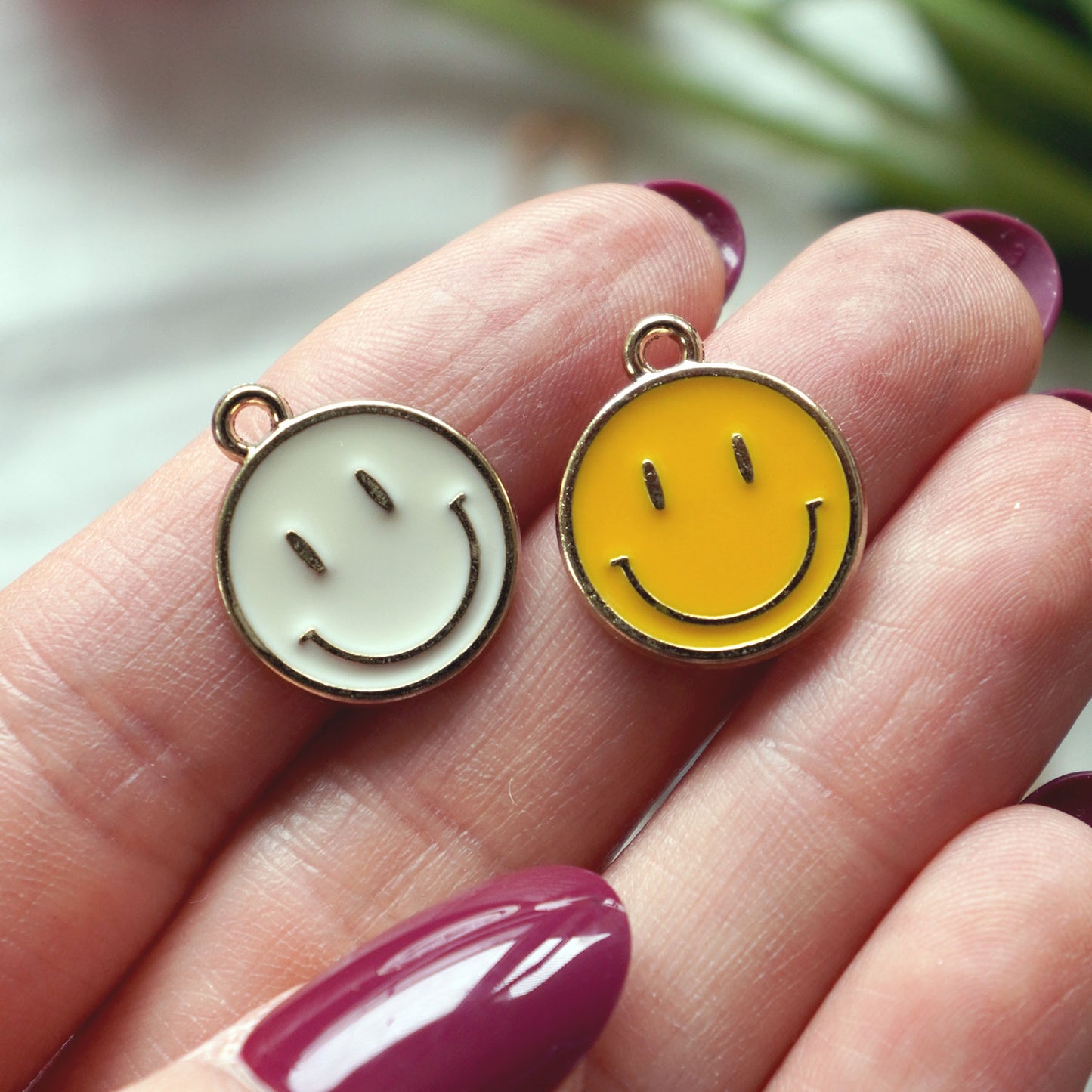 Smiley Face Charms