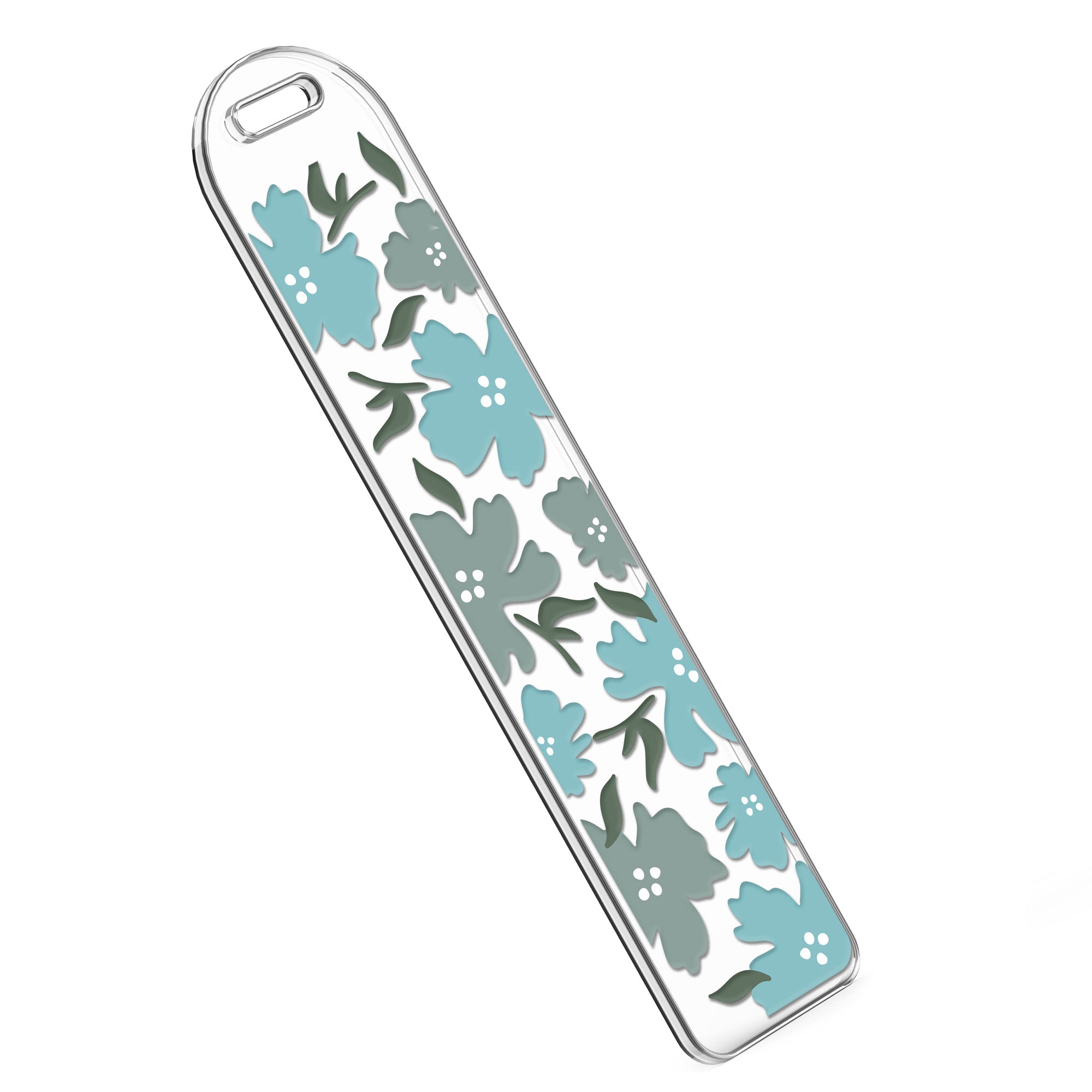 Bookmark UV DTF Decal | Blue Flower – Caluya Design