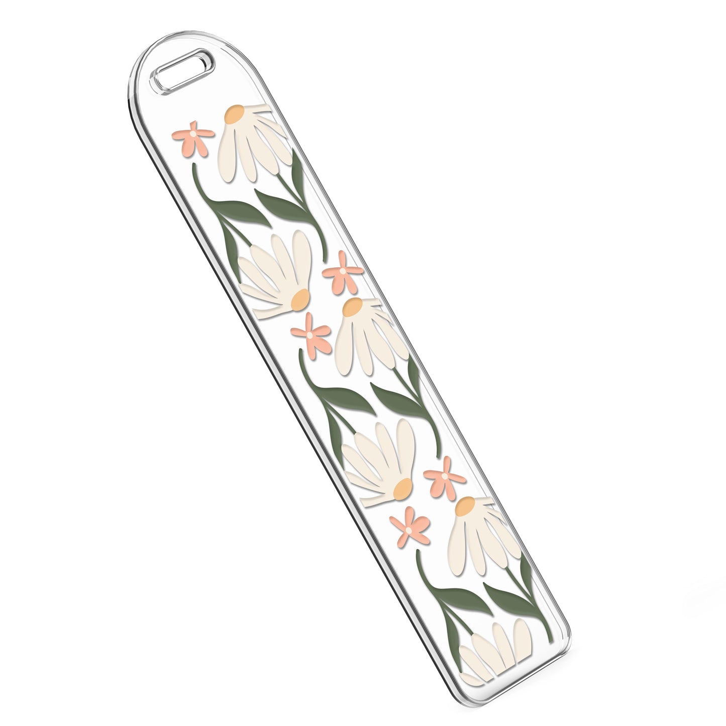 Bookmark UV DTF Decal | Flower Garden Daisy