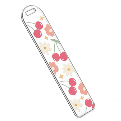 Bookmark UV DTF Decal | Floral Cherry