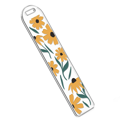 Bookmark UV DTF Decal | Yellow Cosmos