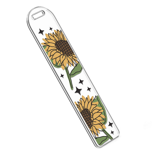 [ Double Sided ] Bookmark UV DTF Decal | Sunflower Lovers