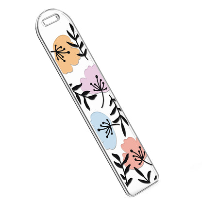 Bookmark UV DTF Decal | Colorful Flower Market