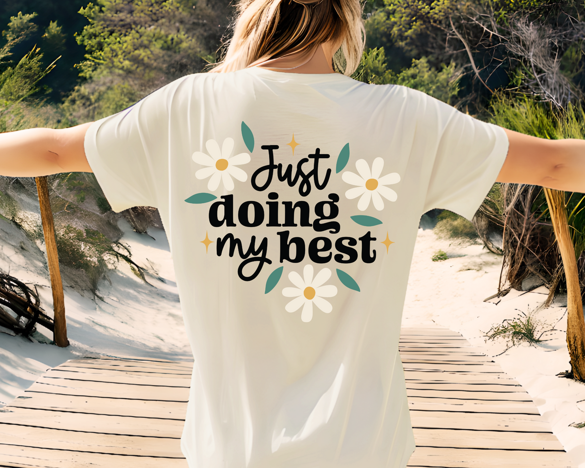 FREE Just Doing My Best SVG | Inspirational SVG Cut File for Cricut ...