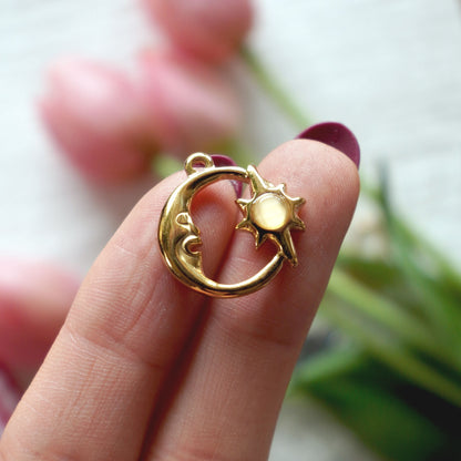 Moon & Star Charms
