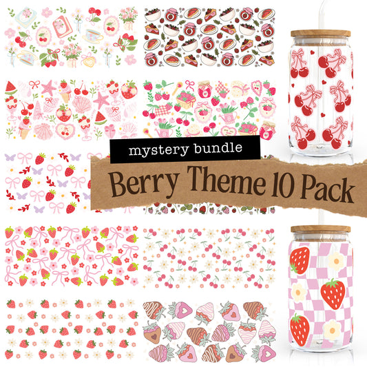 10 Cup Wrap Mystery Pack | Berry Theme