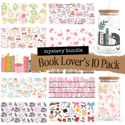 10 Cup Wrap Mystery Pack | Book Lover's Theme