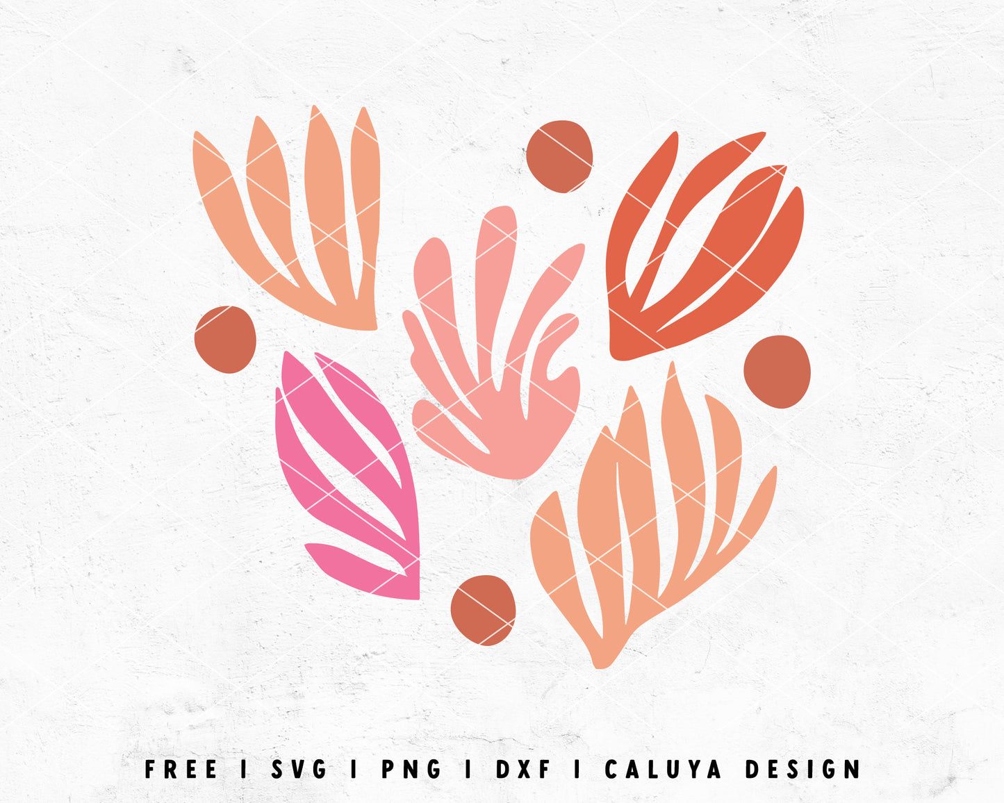 FREE Abstract Botanical SVG | Matisse Inspired SVG Cut File for Cricut, Cameo Silhouette | Free SVG Cut File