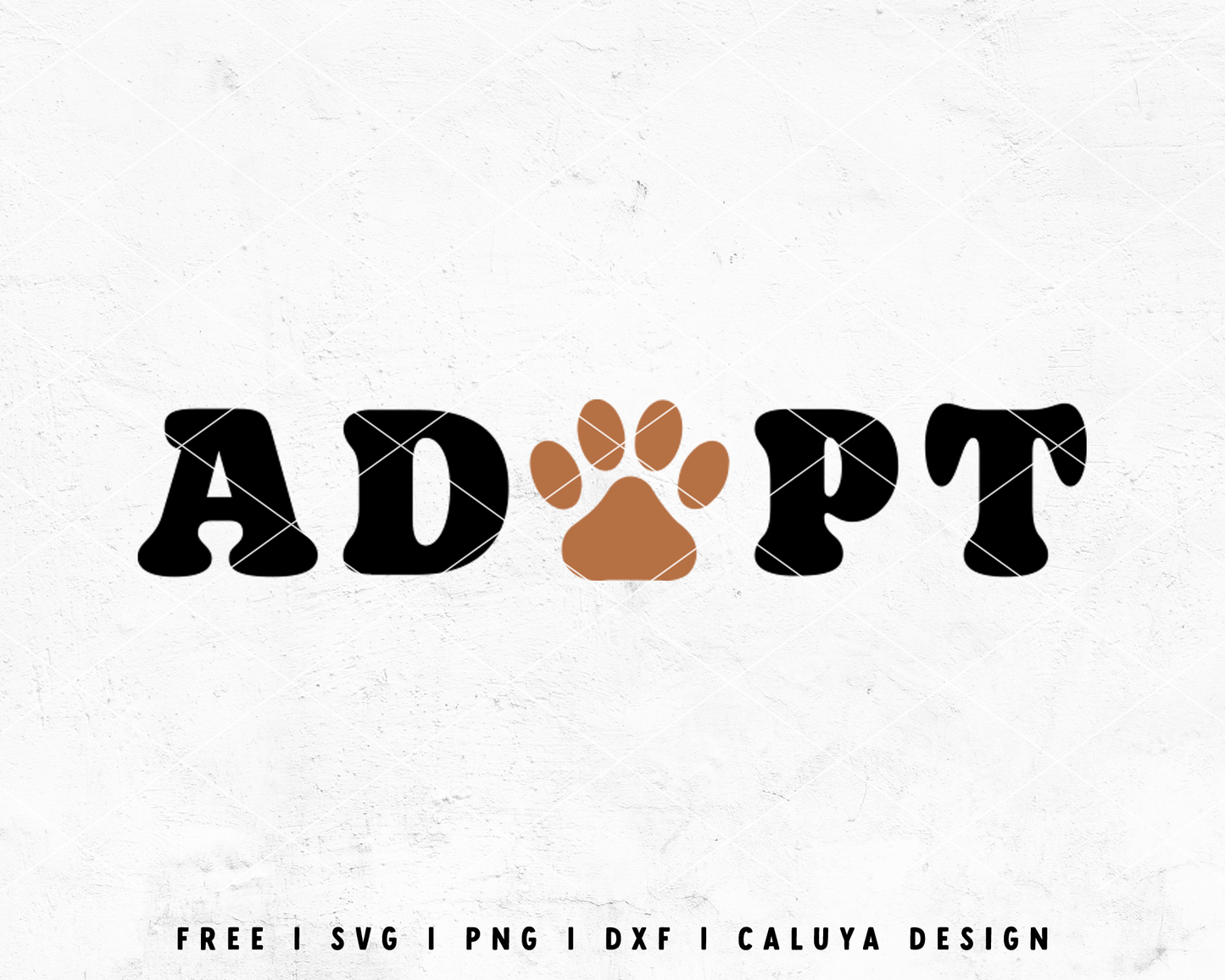 Free Adopt SVG | Dog Lover SVG