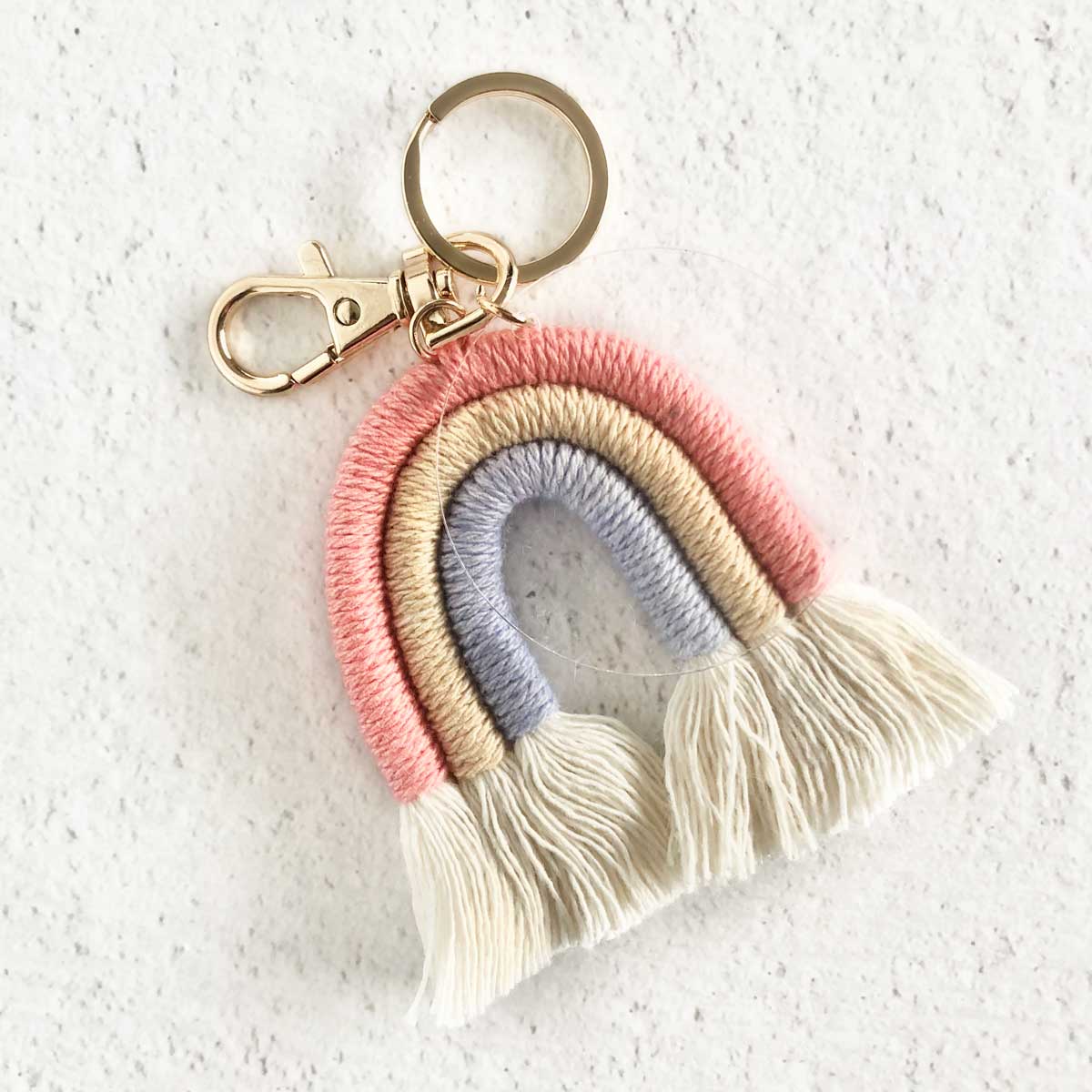 Boho Rainbow Keychain Bundle