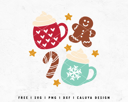 FREE Christmas SVG | Gingerbread Man SVG | Mug SVG