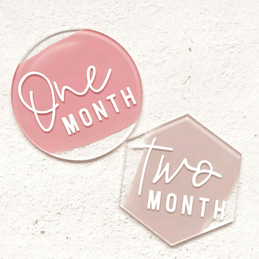 4 Inch Clear Acrylic