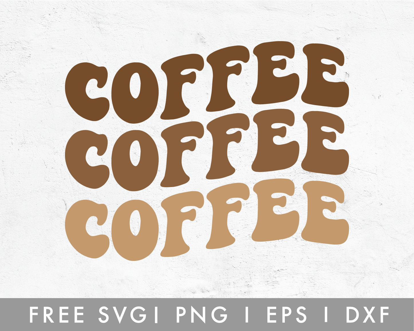 FREE Coffee Wavy SVG
