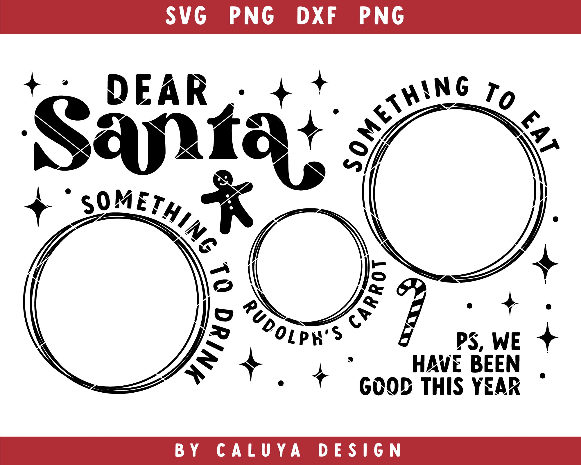 Santa Tray Making Mini SVG Bundle For Cricut, Cameo Silhouette – Caluya ...