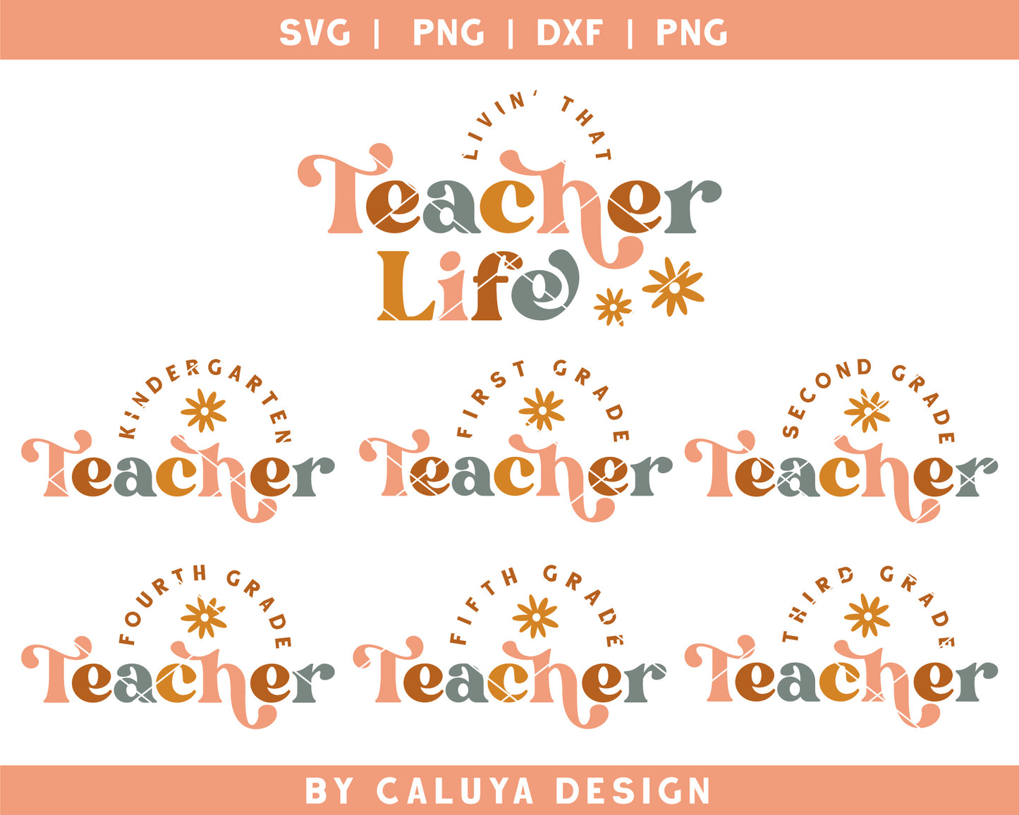 Teacher Shirt Making SVG Bundle | 7 Pack