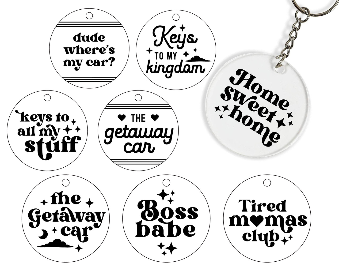 Quote for Key chain Making SVG Mini Bundle