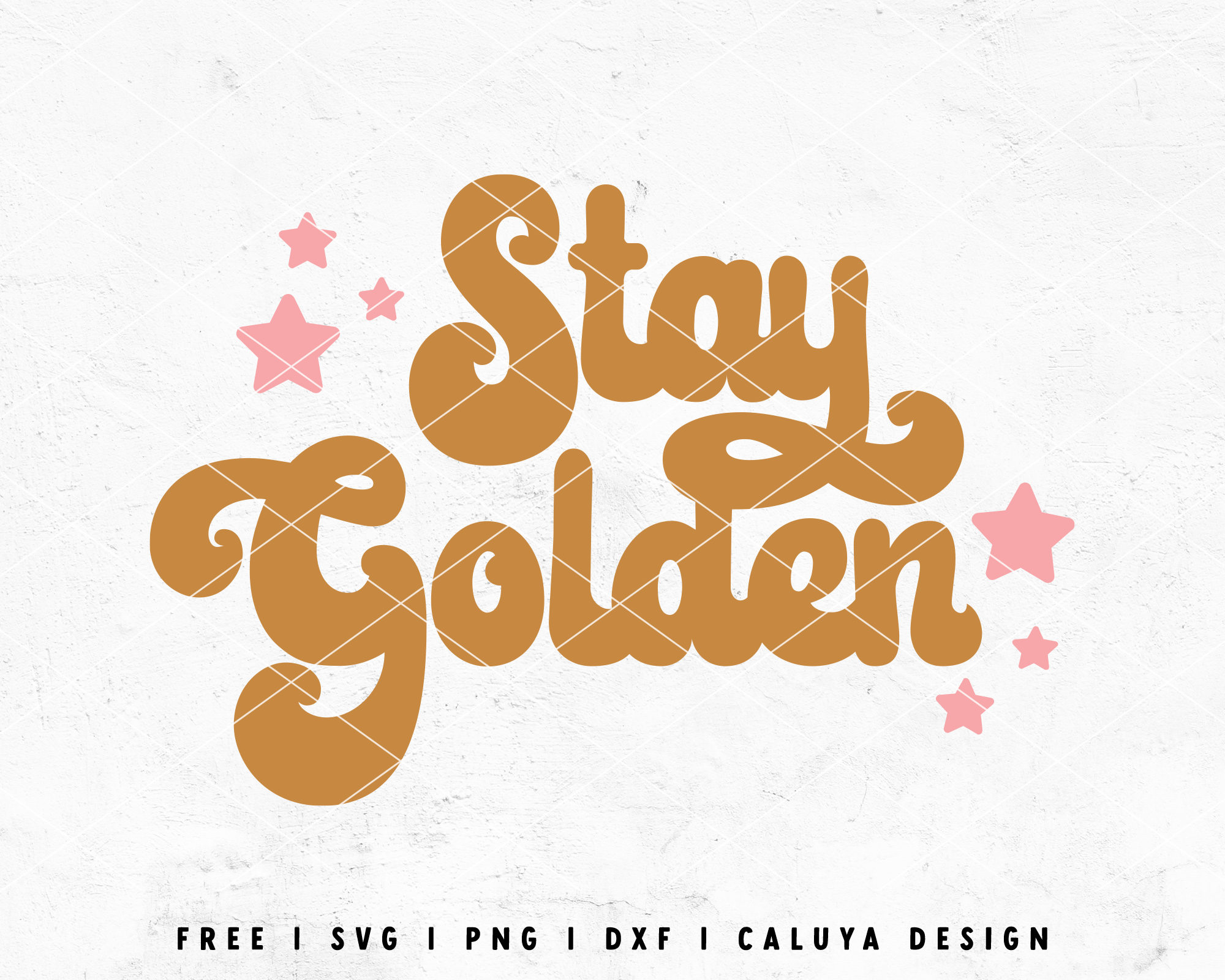 FREE Golden SVG | Aesthetic Quote SVG Cut File for Cricut, Cameo ...