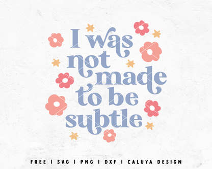 FREE Girl Quote SVG | That Girl Quote SVG