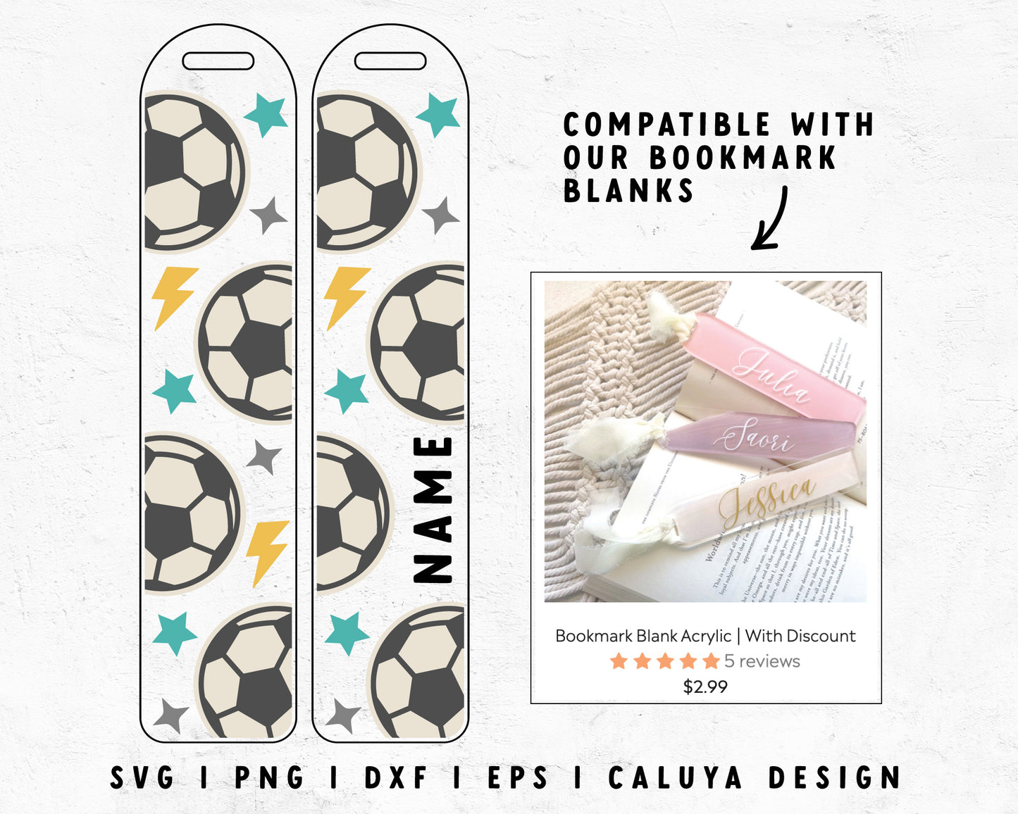 Soccer SVG | Bookmark SVG