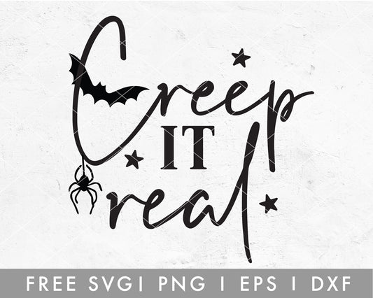 FREE Creep It Real SVG