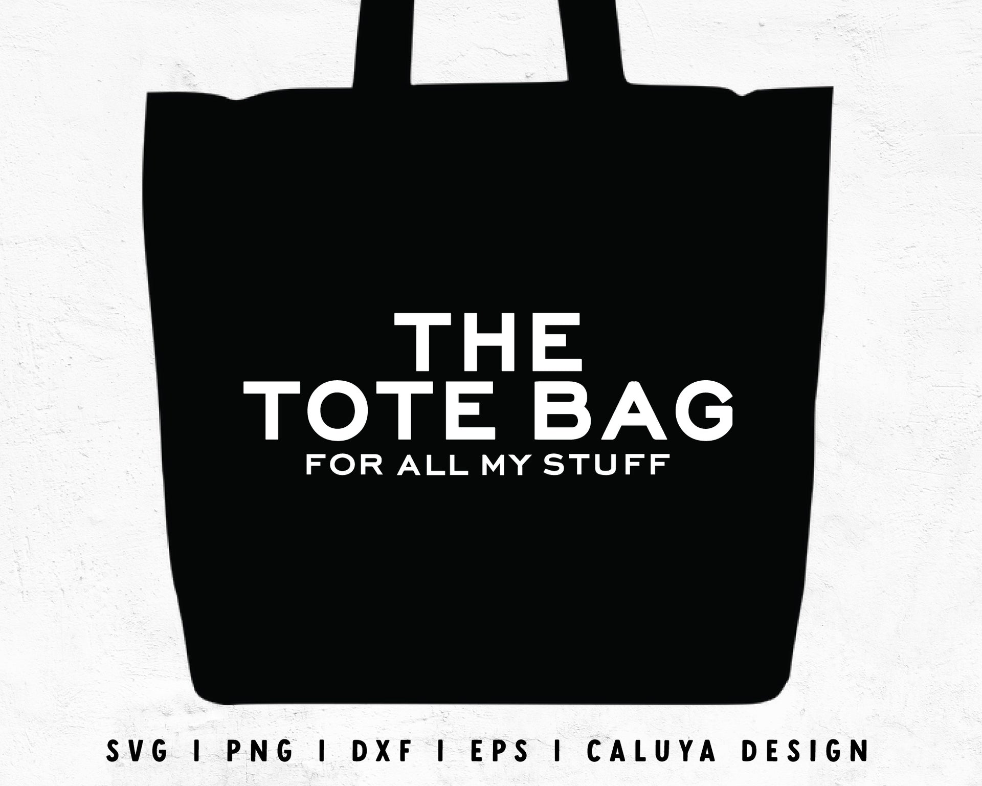 FREE Tote Bag SVG  Trendy Tote Bag SVG – Caluya Design