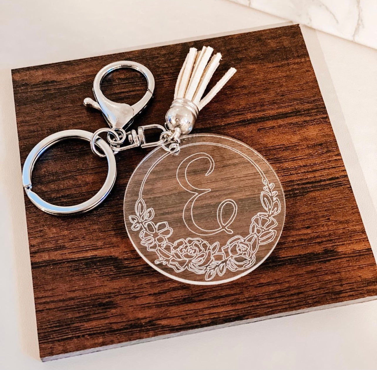 Gold Blank Keychain