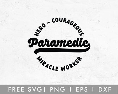 FREE Paramedic Badge SVG