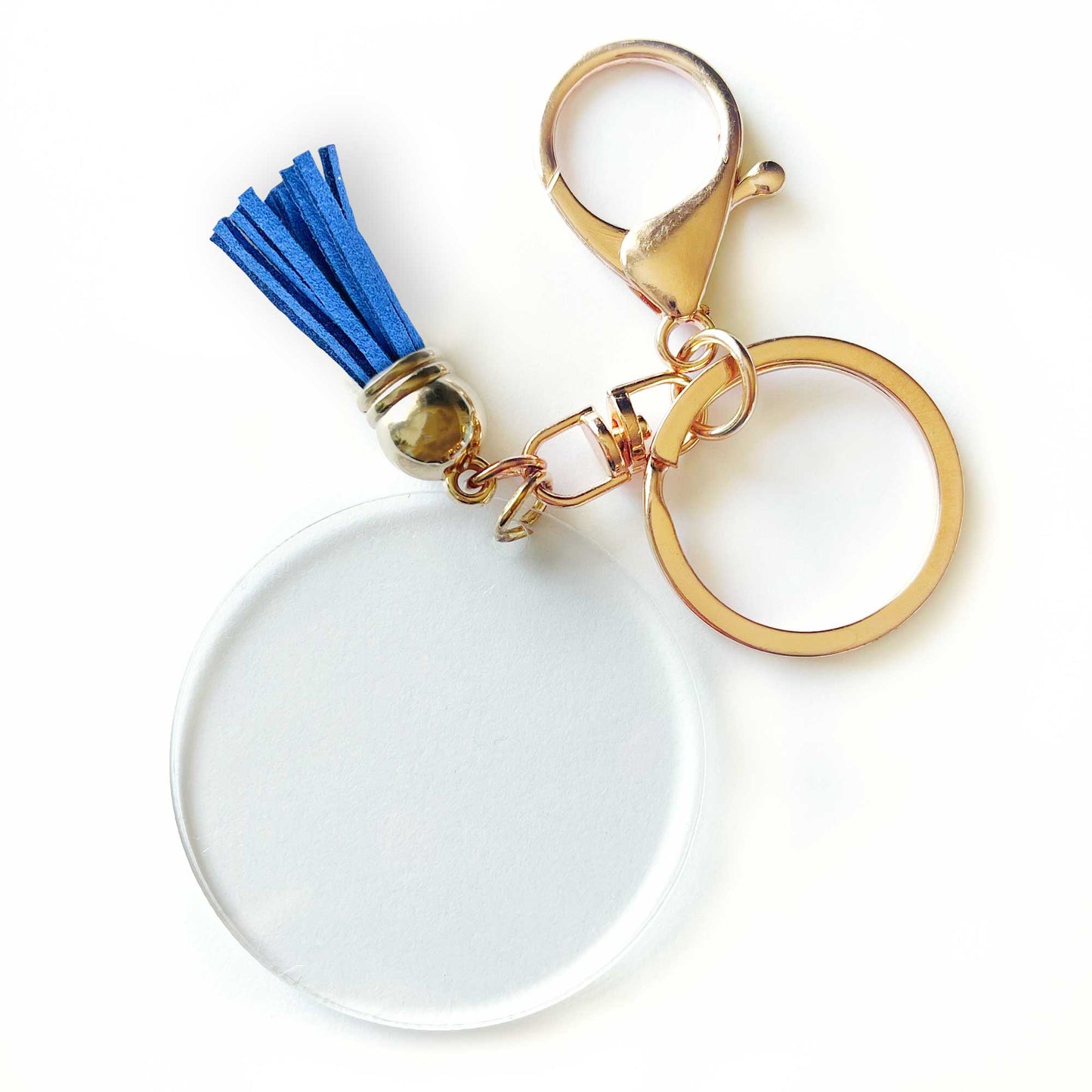 Gold Blank Keychain