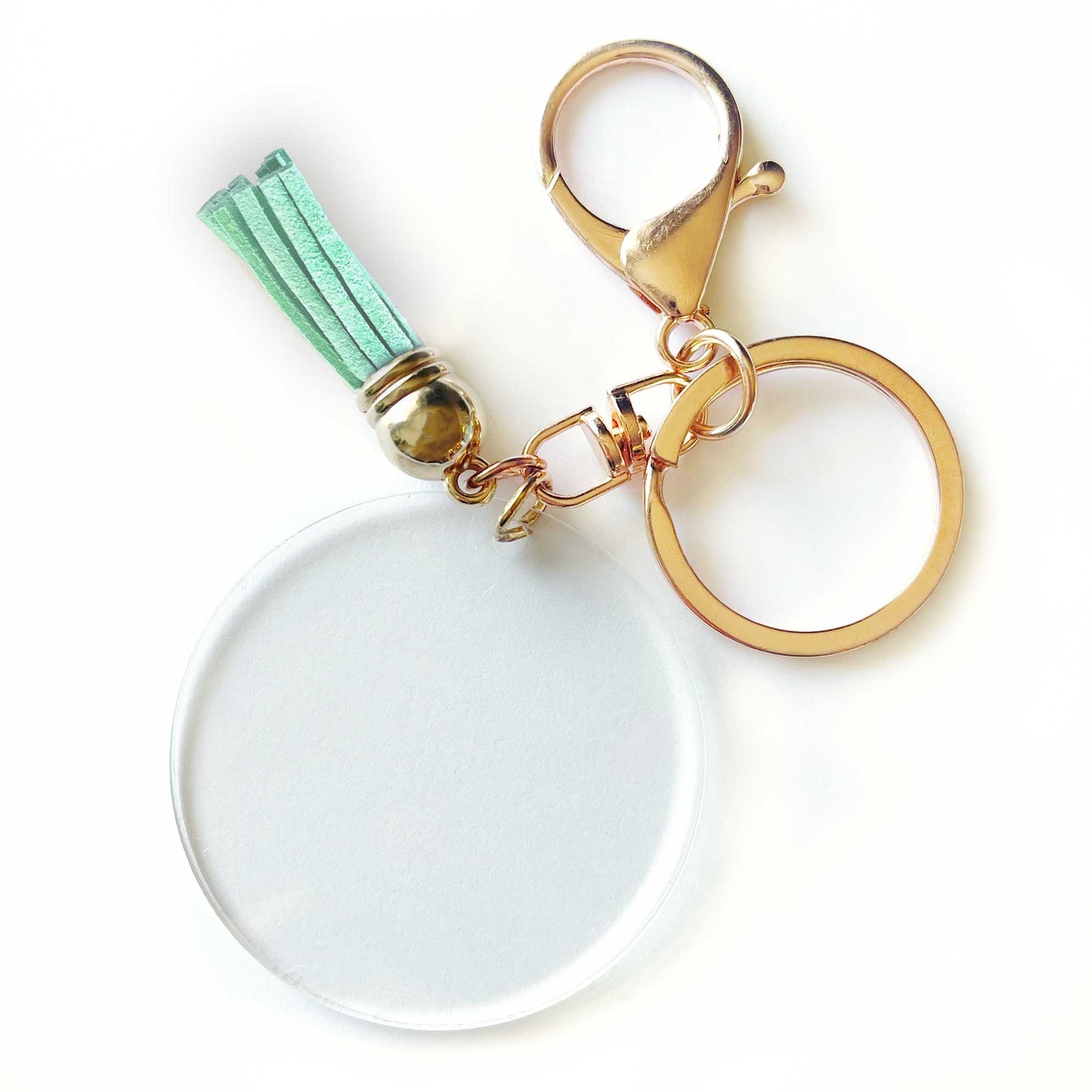 Gold Blank Keychain