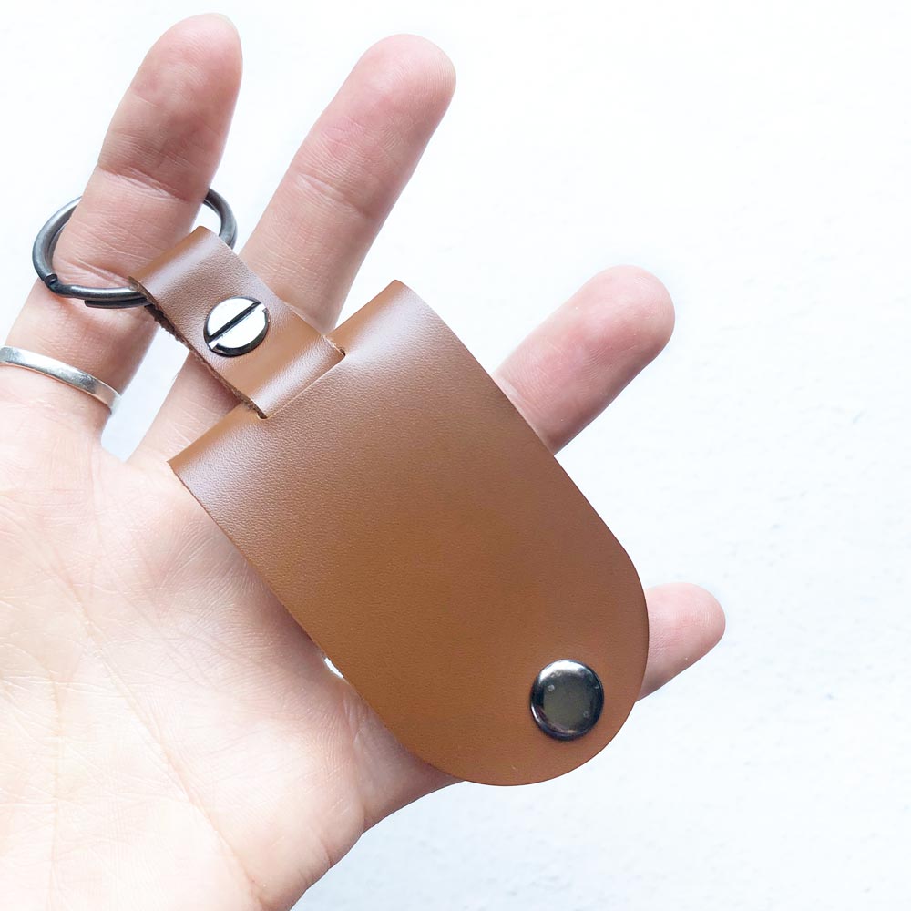 Sublimation Sustainable Leather Keychains