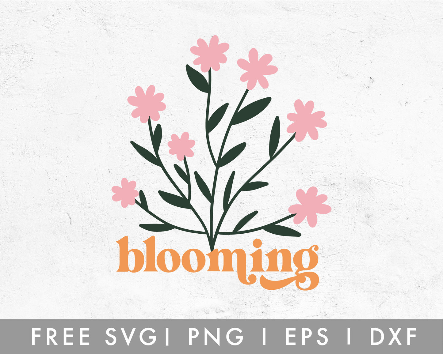 FREE Blooming Wildflower SVG