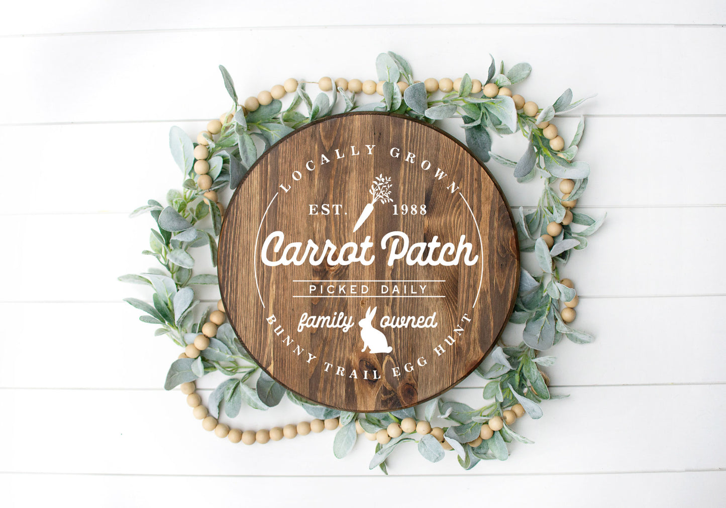 FREE Carrot Patch Farmhouse Sign SVG Cut File for Cricut, Cameo Silhouette | Free SVG Cut File