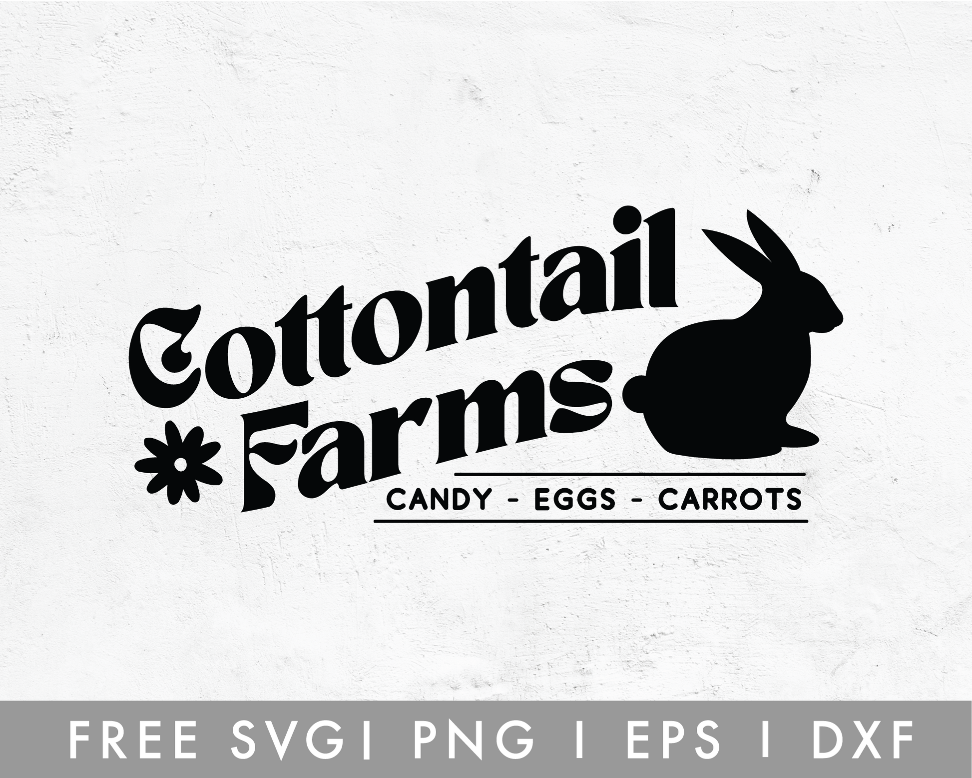 FREE Cottontail Farms SVG Cut File for Cricut, Cameo Silhouette | Free SVG Cut File