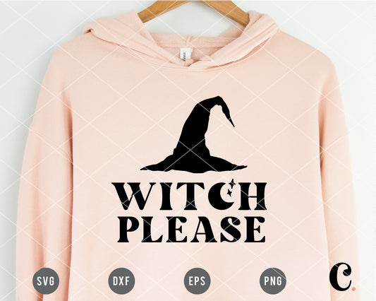 Witch Please SVG