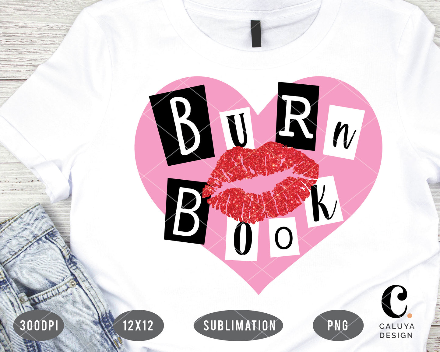 Burn Book PNG For Sublimation
