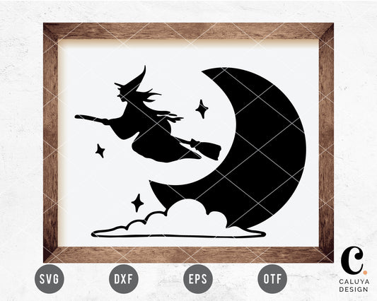 Flying Witch SVG