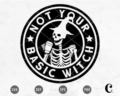 Not Your Basic Witch SVG