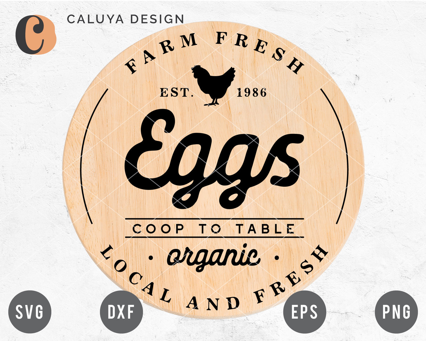 Farmhouse Egg Sign Making SVG
