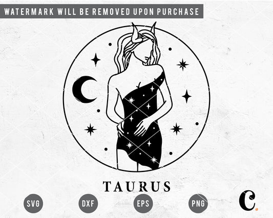 Taurus Goddess SVG