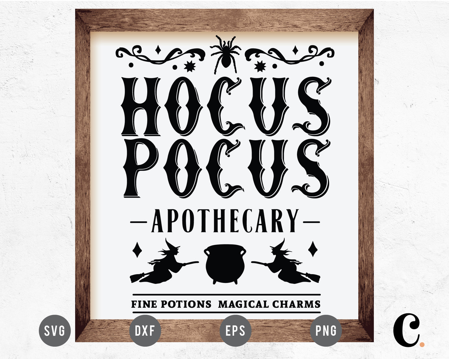 Hocus Pocus Apothecary Sign SVG