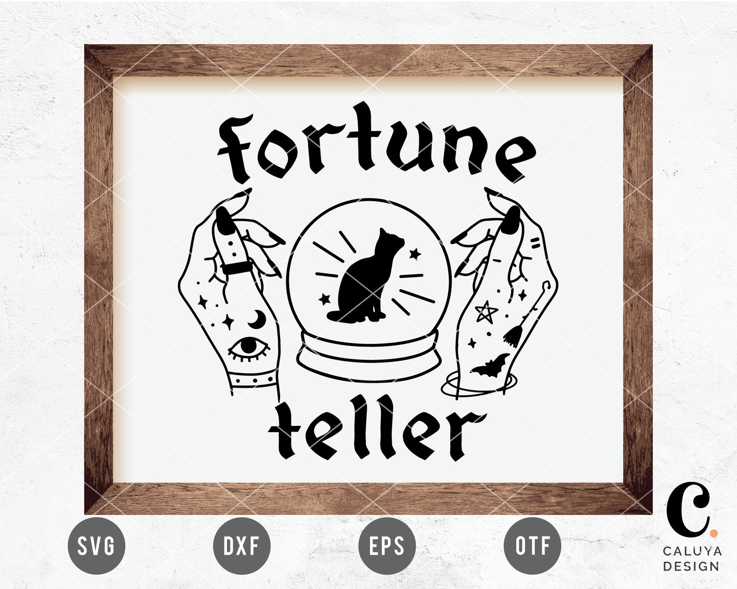 Mystical Fortune Teller SVG