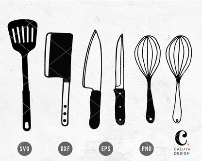 Kitchen Tools Set SVG