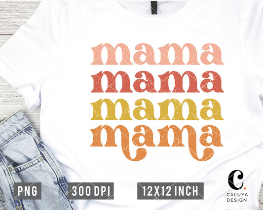 Distressed MAMA Sublimation