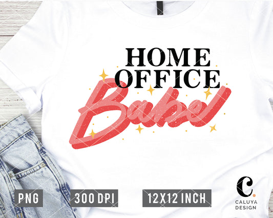 Home Office Babe Sublimation