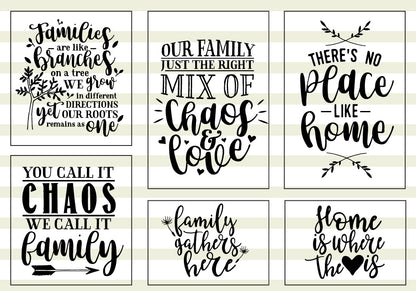 Family Quote SVG Bundle | 25 Pack